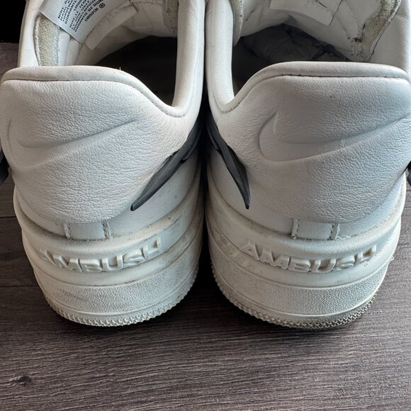 Nike Air Force 1 AMBUSH Collaboration Black/White Men's Size 12 w/ Packaging - Picture 11 of 16